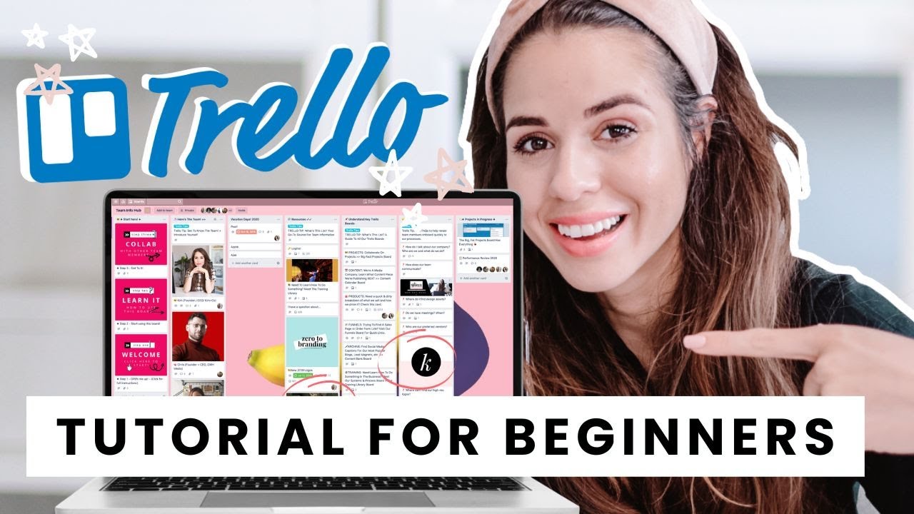 How To Use TRELLO for Beginners + Workflow Examples [TRELLO TUTORIAL]